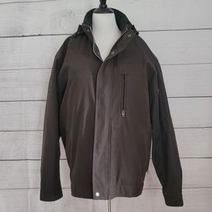Michael Kors Mens Brown 3-Season Jacket - Size XLarge